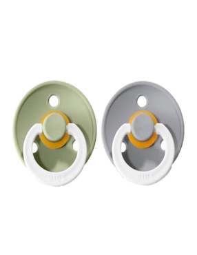 Juego de chupones Bibs Glow