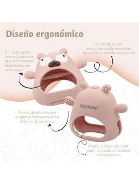 Juguete mordedera Kool Baby 4 piezas
