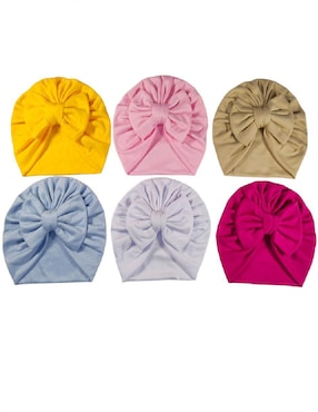 Set Turbante Para Niña Tyamia