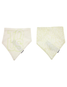 Set babero Tous estampado de algodón 2 piezas