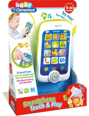 Juguete Smartphone Touch & Play Baby Clementoni