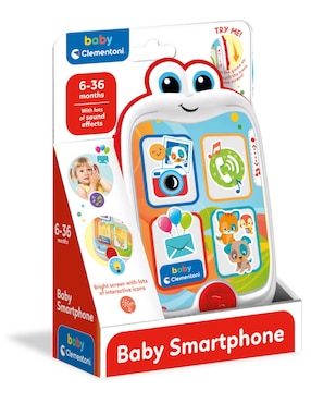 Juguete Smartphone Sonidos Baby Clementoni