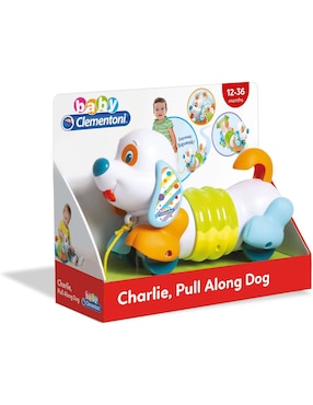 Juguete Perro Pasea Conmigo Charlie Pull Along Dog Baby Clementoni