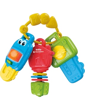 Juguete Llaves Multi-Actividades Luz y Sonido Baby Clementoni