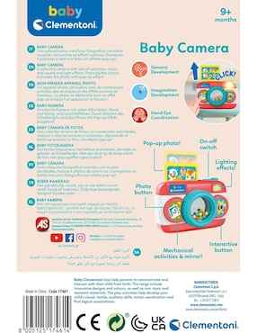 Juguete Camara Baby Clementoni