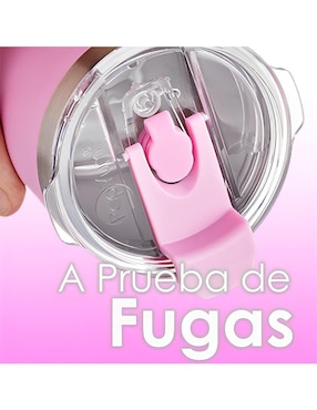 Termo Popyum de acero inoxidable con tapa rosca 380 ml