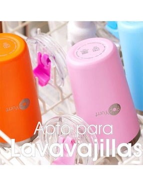 Termo Popyum de acero inoxidable con tapa rosca 380 ml