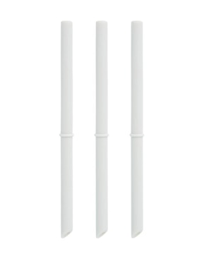 Set popote Popyum de silicón con 4 piezas