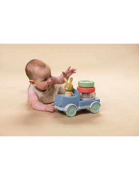 Camión Apilador Conejo Taf Toys juego didáctico infantil unisex