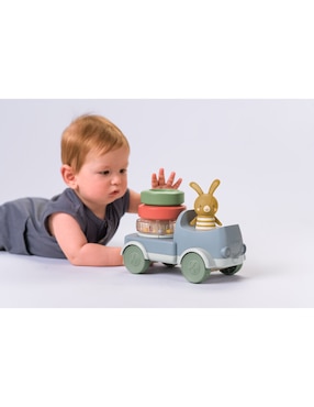 Camión Apilador Conejo Taf Toys juego didáctico infantil unisex