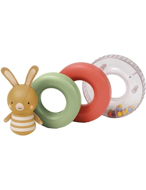 Camión Apilador Conejo Taf Toys juego didáctico infantil unisex