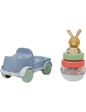 Camión Apilador Conejo Taf Toys juego didáctico infantil unisex