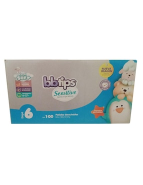 Pañales BBtips Etapa 6 Bebé Unisex Con 100 Piezas