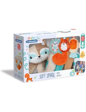 Juguete de cuna Animales Felices Espiral Baby Clementoni