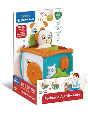 Juguete cubo de actividades Peekaboo Baby Clementoni