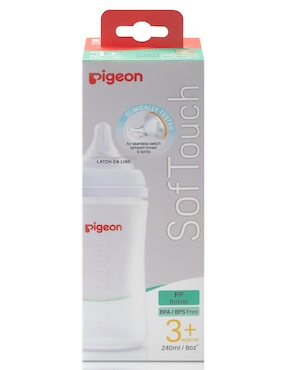 Biberón Pigeon Softtouch de 8 oz