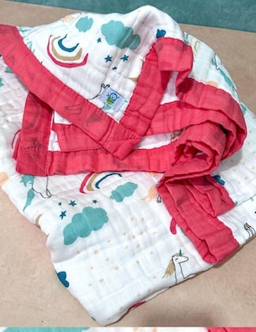 Manta de apego clásica de tejido suave Babybamboo unisex