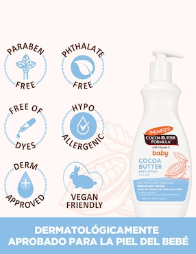 Crema para rostro y cuerpo recomendada para hidratar día y noche Palmer'S para todo tipo piel