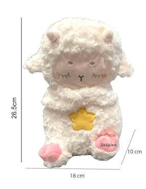 Peluche de Cordero Likepink de 26.5 cm