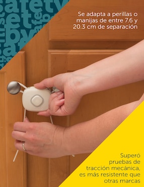 Cerradura de seguridad para puerta y gabinete Safety 1st