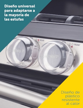Set cerradura de seguridad para perilla de estufa Safety 1st