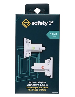 Set broche de seguridad para cajón Safety 1st
