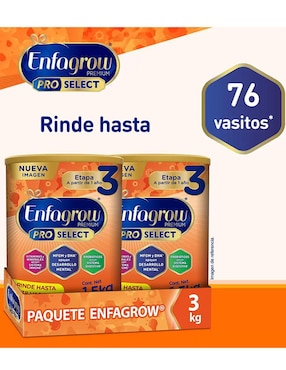 Fórmula infantil Enfagrow 81282 etapa 3