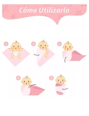 Cobija de tejido plano Dara Baby para bebé