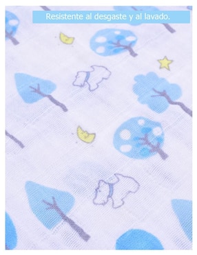 Cobija de tejido plano Dara Baby para bebé niño