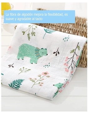 Cobija de tejido plano Dara Baby para bebé niña
