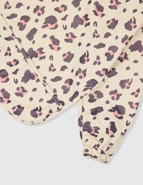 Babero Mon Caramel estampado animal print