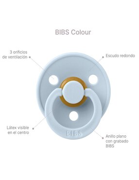 Juego de chupones Bibs Colour
