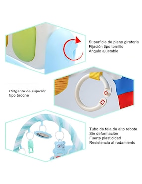 Gimnasio Xtellar de plástico