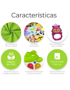 Gimnasio Xtellar de plástico