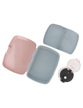 Set alimentación de plástico 2 piezas
