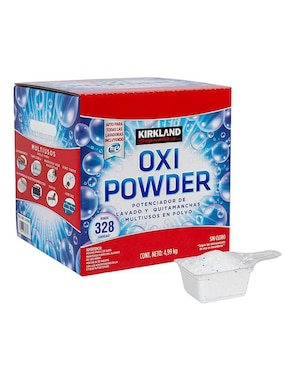 Caja de detergente polvo Kirkland Signature 4.9 kg