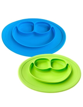 Plato Dara Baby de silicón 2 piezas