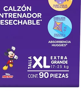 Pañales para bebé Huggies etapa 6 bebé niño con 90 piezas