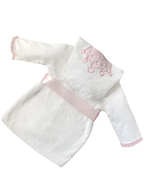 Bata de baño con gorro Dara Baby para niña