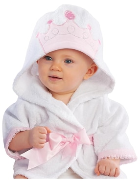 Bata de baño con gorro Dara Baby para niña