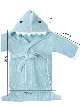 Bata de baño con gorro Dara Baby unisex