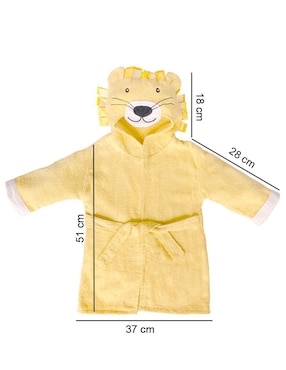Bata de baño con gorro Dara Baby unisex