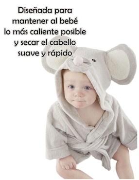 Bata de baño con gorro Dara Baby unisex