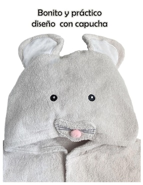 Bata de baño con gorro Dara Baby unisex