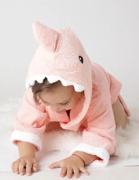 Bata de baño con gorro Dara Baby para niña