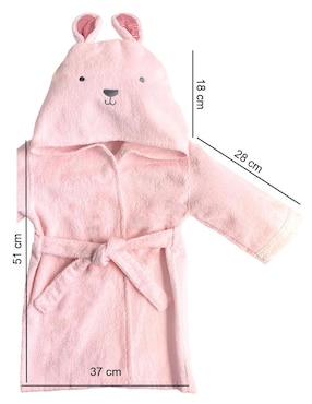 Bata de baño con gorro Dara Baby para niña