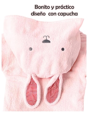 Bata de baño con gorro Dara Baby para niña