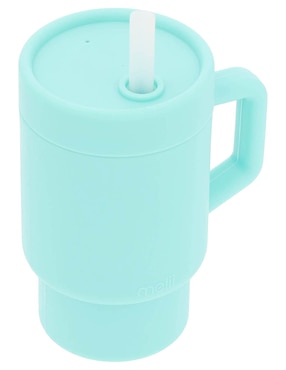 Botella de agua Melii de silicón con tapa rosca 290 ml
