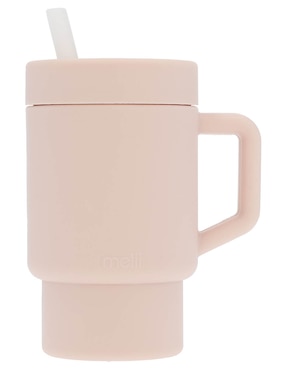 Botella de agua Melii de silicón con tapa rosca 290 ml