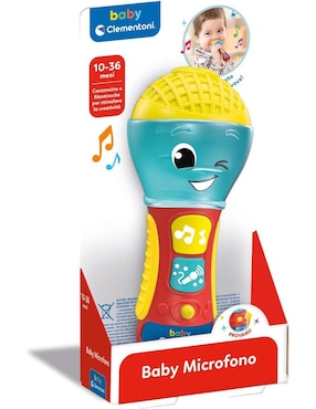 Juguete musical Micrófono para bebé Baby Clementoni